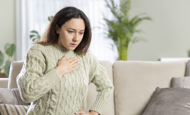 Chest pain due to anxiety: do not be afraid